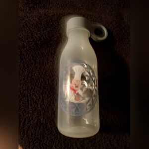 Disney Chef Character Water Bottle - Gray and Red